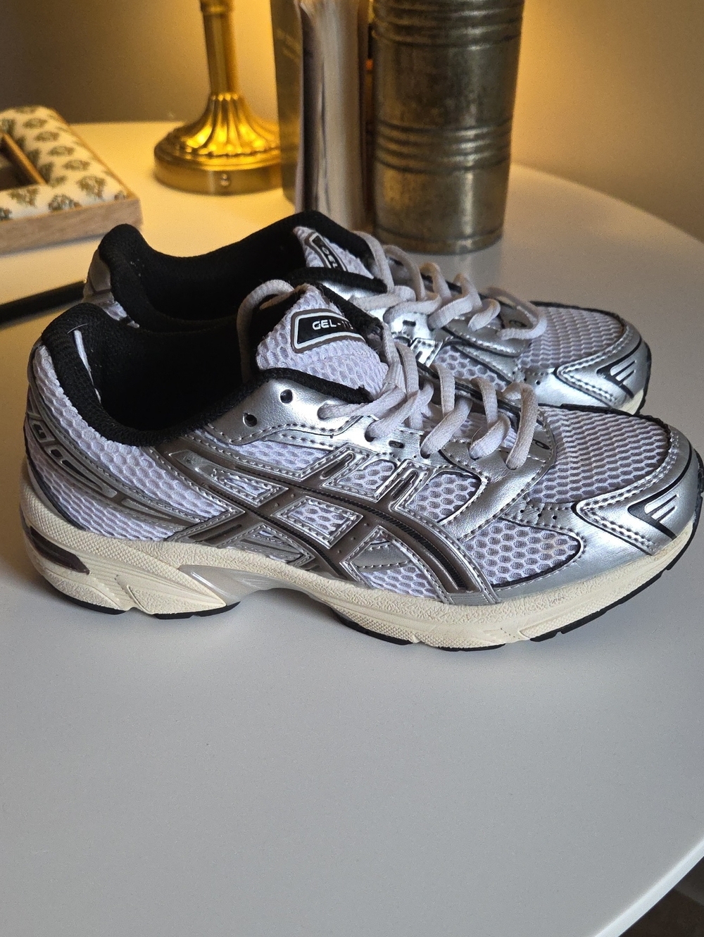 Asics GEL-1130 White/Clay Canyon